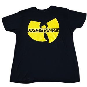Wu Tang T Shirt Men's Size Extra Large XL Big Logo Yellow W Wu-Tang Clan NEW